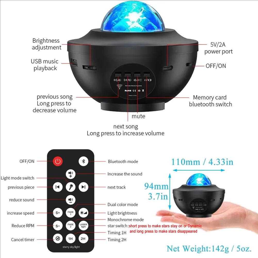 Projecteur Galaxie - STIMKA